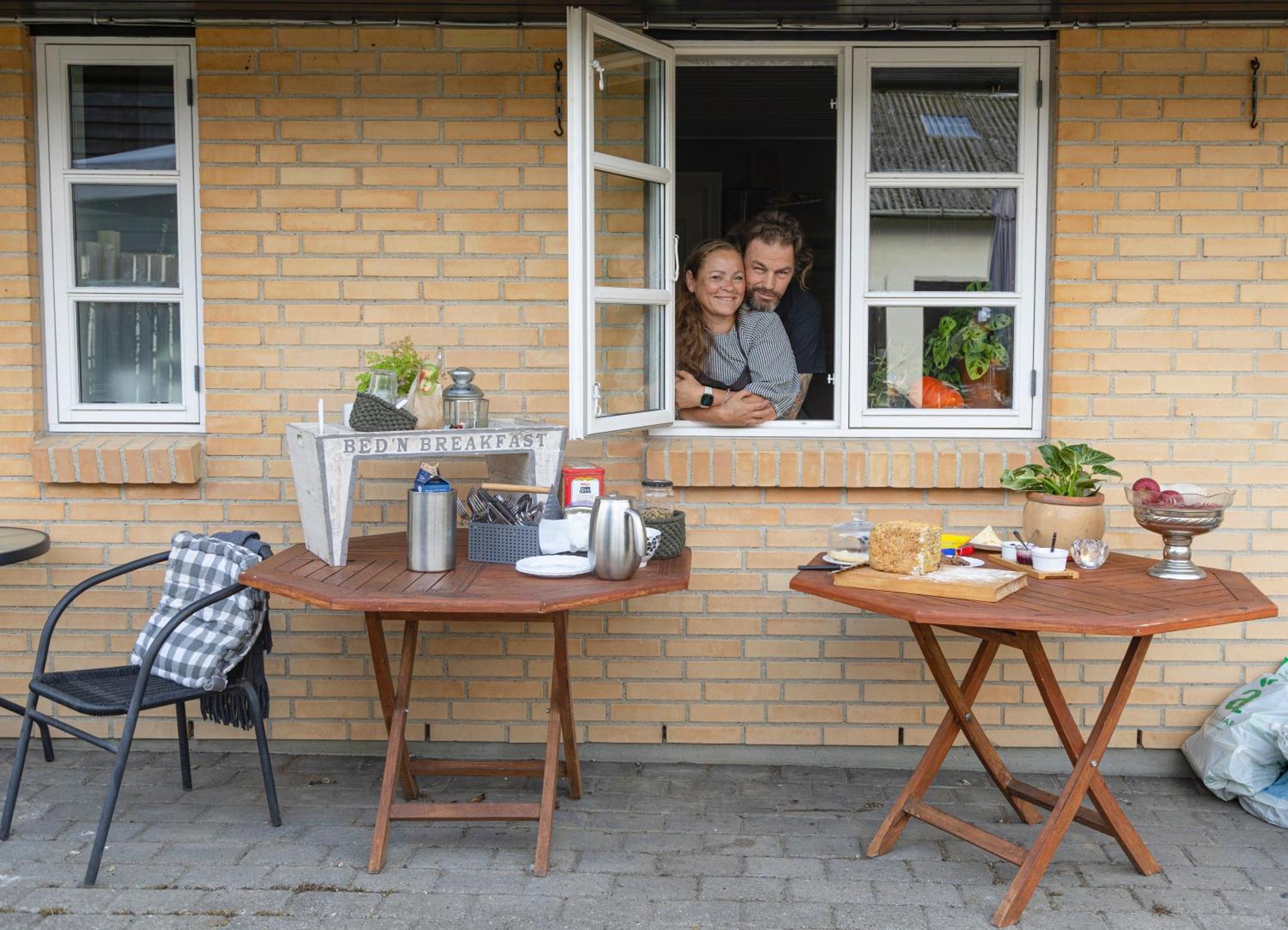 Skortskaer Bondegardsferie Bed and Breakfast Havnsø Buitenkant foto